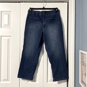 ✨NWOT✨ D.JEANS HIGH RISE STRAIGHT GIRLFRIEND JEAN SZ 14